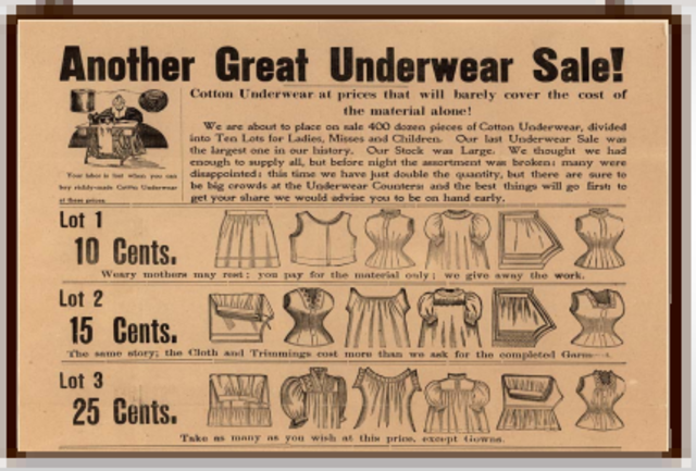 Nace el POP. John Wanamaker coloca el primer anuncio publicitario en una tienda departamental