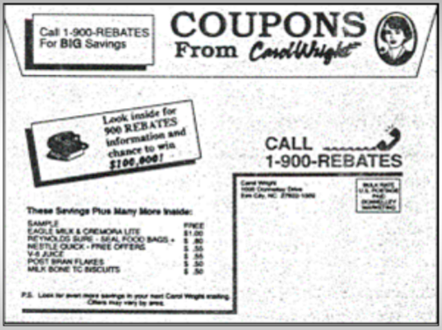 Los cupones promocionales se usan por primera vez