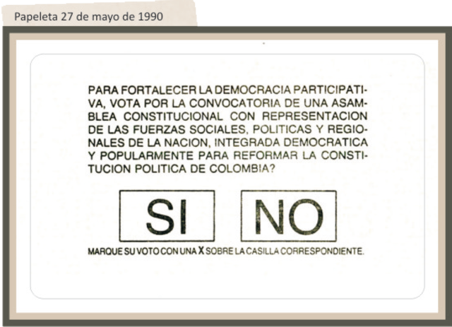Aprobación de convocatoria a asamblea constituyente
