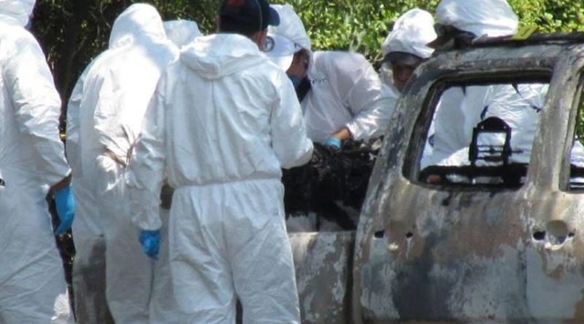 NO HUBO PIEDAD: LOS MATARON CON UN BALAZO EN LA CABEZA; DESPUÉS LOS CALCINARON.