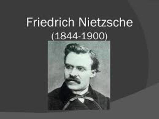 Friedrich Nietzsche (1844 - 1900)