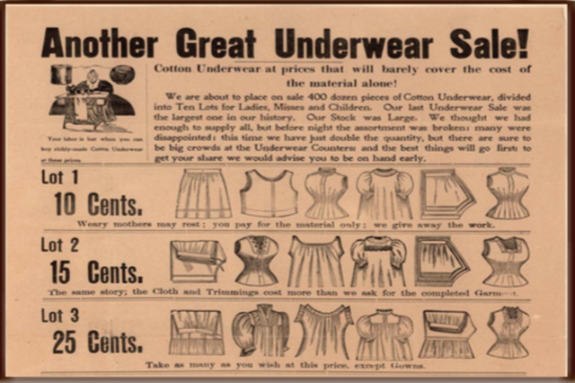 Primera cartulina publicitaria