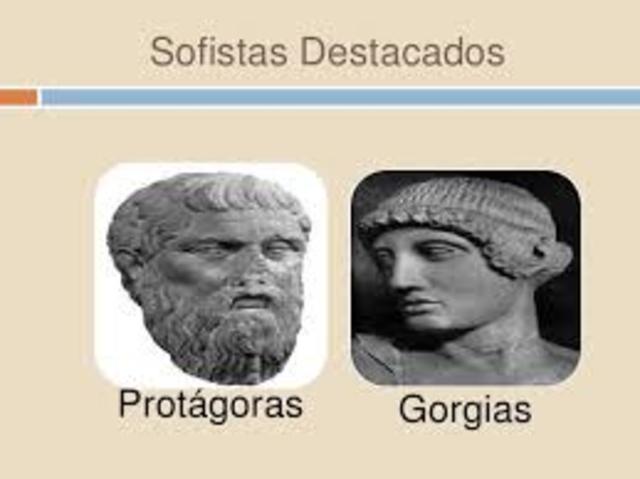Gorgias y Protágoras