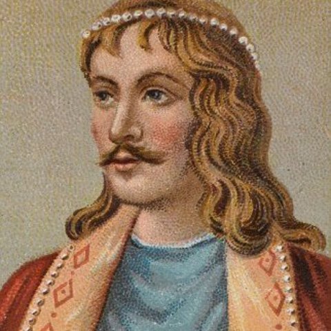 Danish Chief Cnut invades England