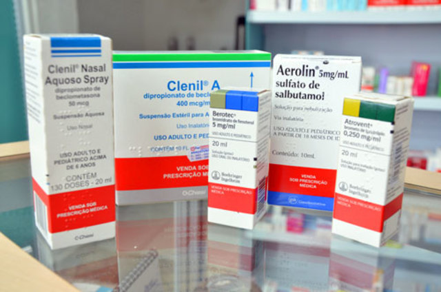 Variedad de medicamentos