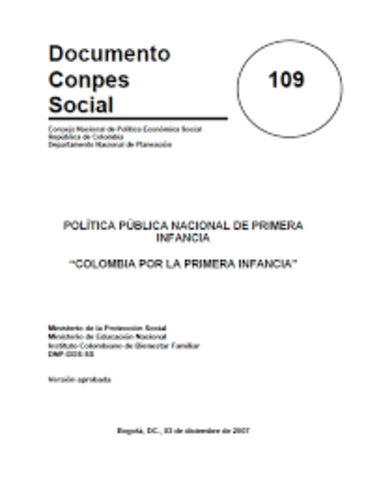 CONPES 109 de 2007