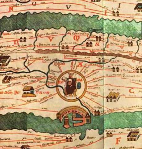 Mapa de Antonio Saliba de 1582