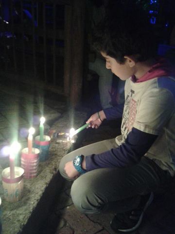 My First Day Of The Candles