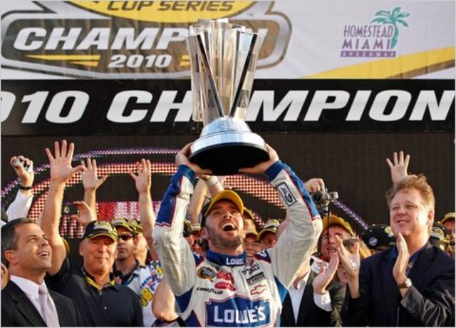 Jimmie Johnson wins 5th Straight Title
