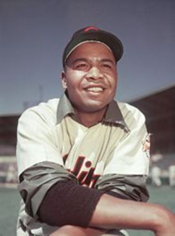 Larry Doby, First african american to be signed in the American Leagues