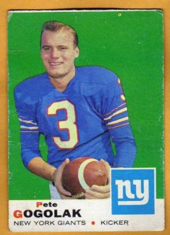 Peter Gogolak Signs with the New York Giants