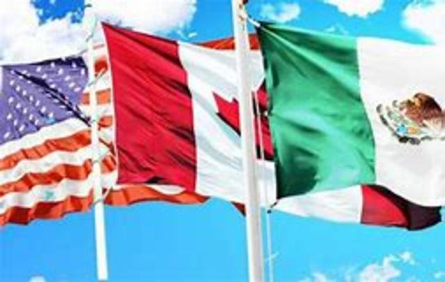 Entrada en vigor de TLCAN