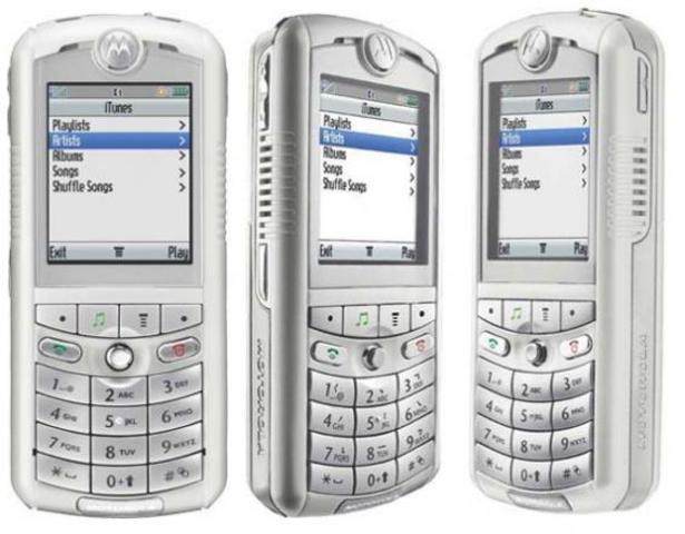 Windows Mobile y Motorola ROKR E1