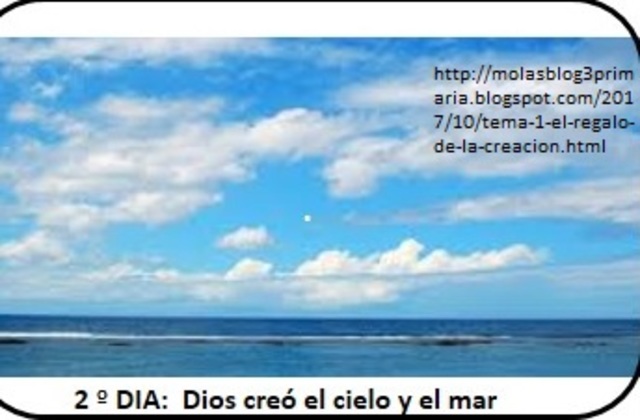 DÍA 2 GENESIS 1 versículo 6-8