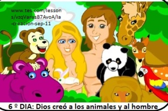 DÍA 6 GÉNESIS 1 Versículo  24-31