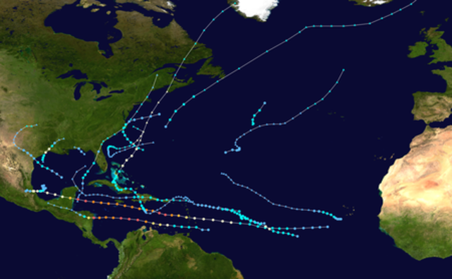 TEMPORADA DE HURACANES EN EL ATLÁNTICO
