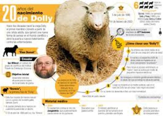 CLONACIÓN DE LA OVEJA DOLLY
