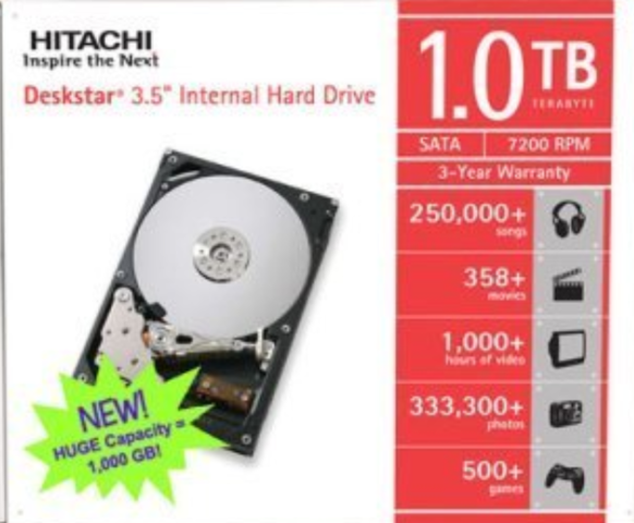 Primer Hard Drive 1TB