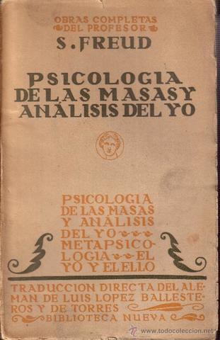 Psicología de las masas y análisis del yo