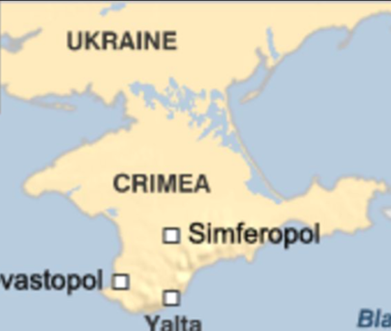 Crimea se unio a Ucrania