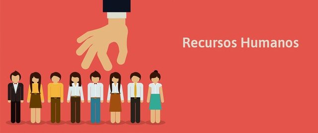 Aparece el término "recursos humanos"
