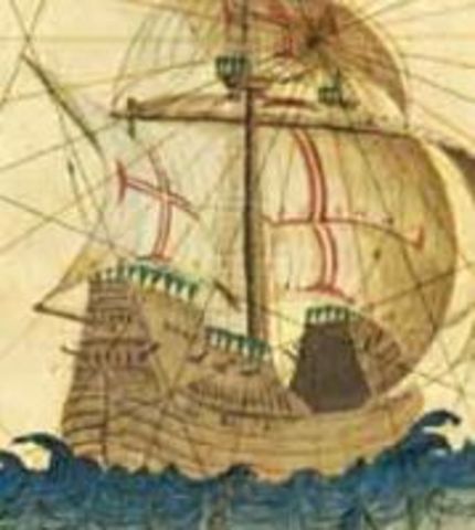 Parte para a Índia na armada de D. Francisco de Almeida