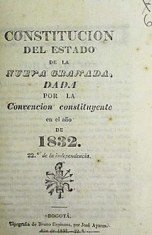 CONSTITUCIÓN DEL ESTADO DE LA NUEVA GRANADA