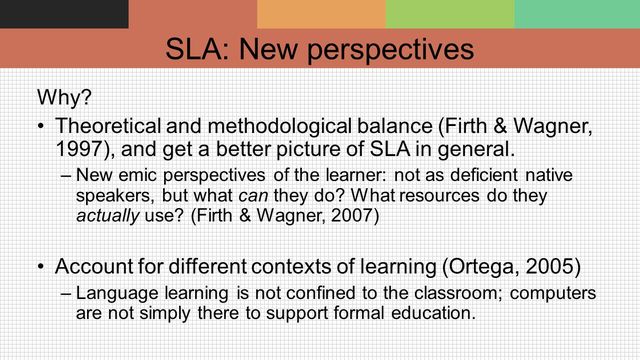 Firth & Wagner - L2 as Social Accomplishment