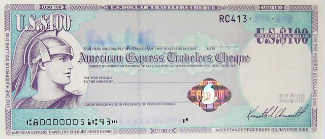 Cheque del viajero