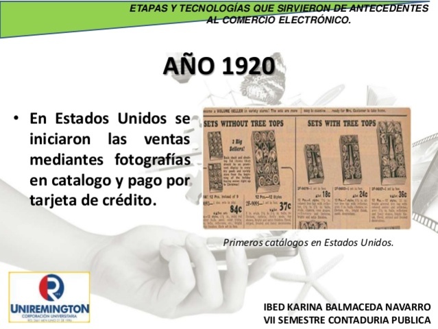 INICIOS DEL COMERCIO ELECTRONICO