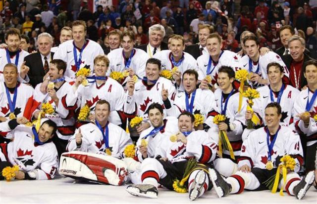 Canada Wins Gold at Winter Olympics in Men's Ice Hockey