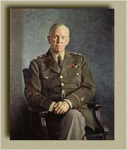 Gral. G.Marshall anuncia el "Plan Marshall".