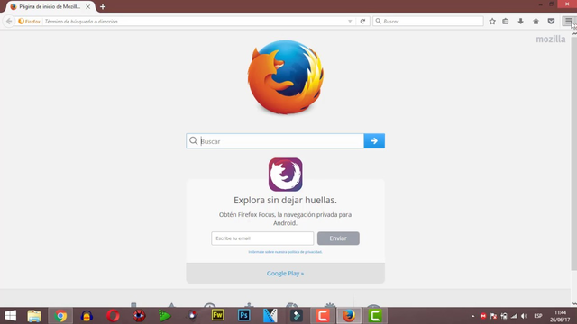 Lanzamiento del navegador web Mozilla Firefox