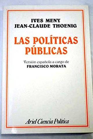 Características de las políticas públicas