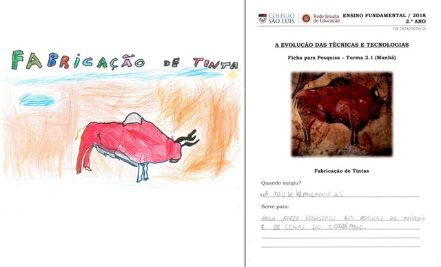 FABRICAÇÃO DE TINTAS (PINTURAS RUPESTRES) - 2.1 - MANHÃ