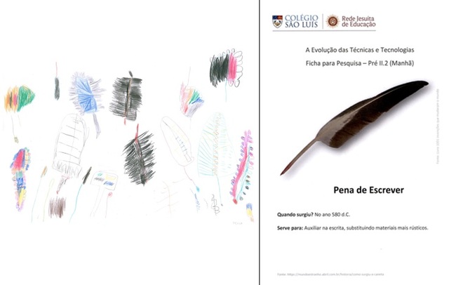 PENA DE ESCREVER - PRÉ 2.2 - MANHÃ