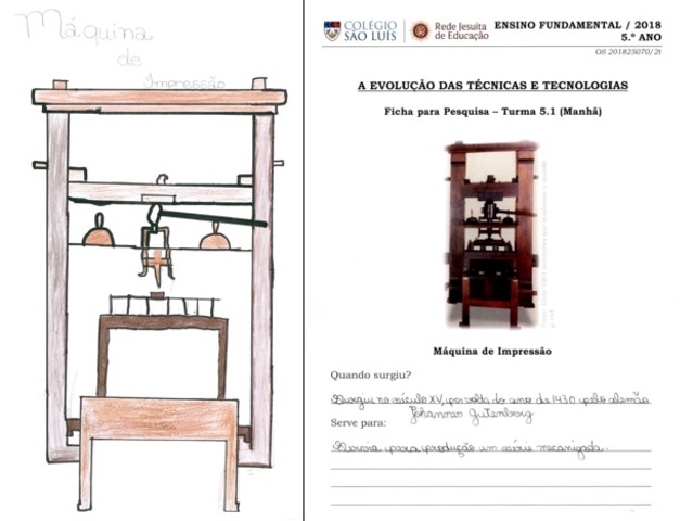 MÁQUINA DE IMPRESSÃO - 5.1 - MANHÃ