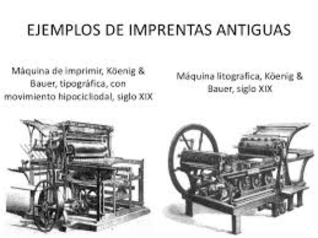 IMPRENTA ANTIGUA