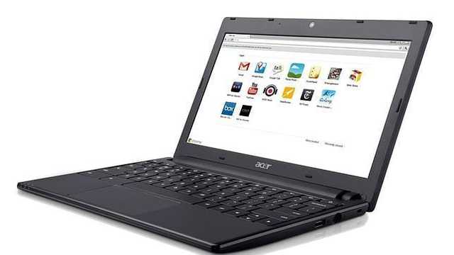 Google threw the chrmebook, computer that executes the operaning system