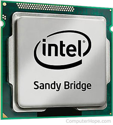 Intel core Sandy Bridge