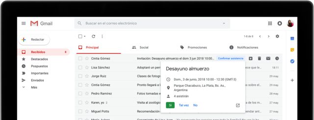 Gmail como correo