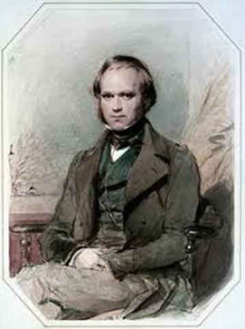 Charles Darwin 1809, estudia la evolución sobre la hipotesis de la selección natural