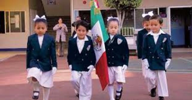 Cuando terminé el preescolar 1994.