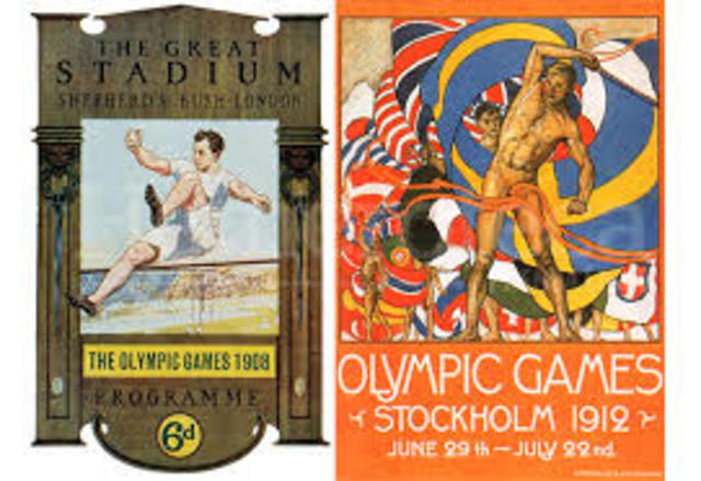 JUEGOS DE LAS V OLIMPIADAS ESTOCOLMO, SUECIA