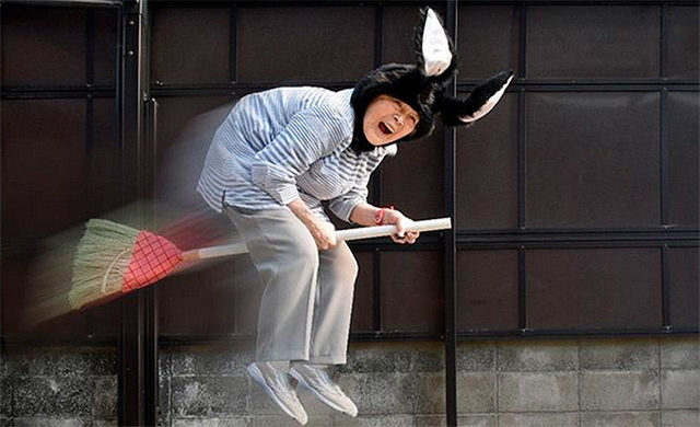 Mi great-grandmother's dead