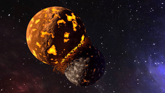 4540 millones de años atras