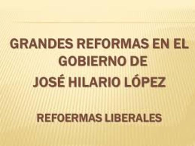José Hilario López asume la presidencia