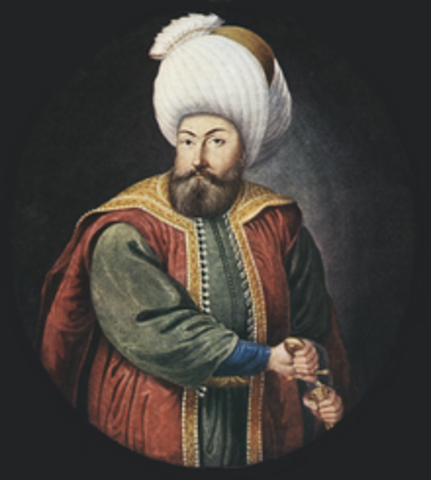 Osman I declares his kingdom to be an independent state, founding the Ottoman Empire