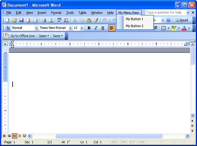 Microsoft Office Word 2003