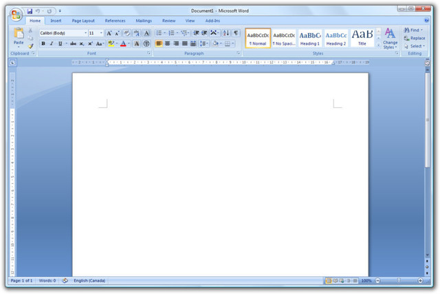 Microsoft Office Word 2007